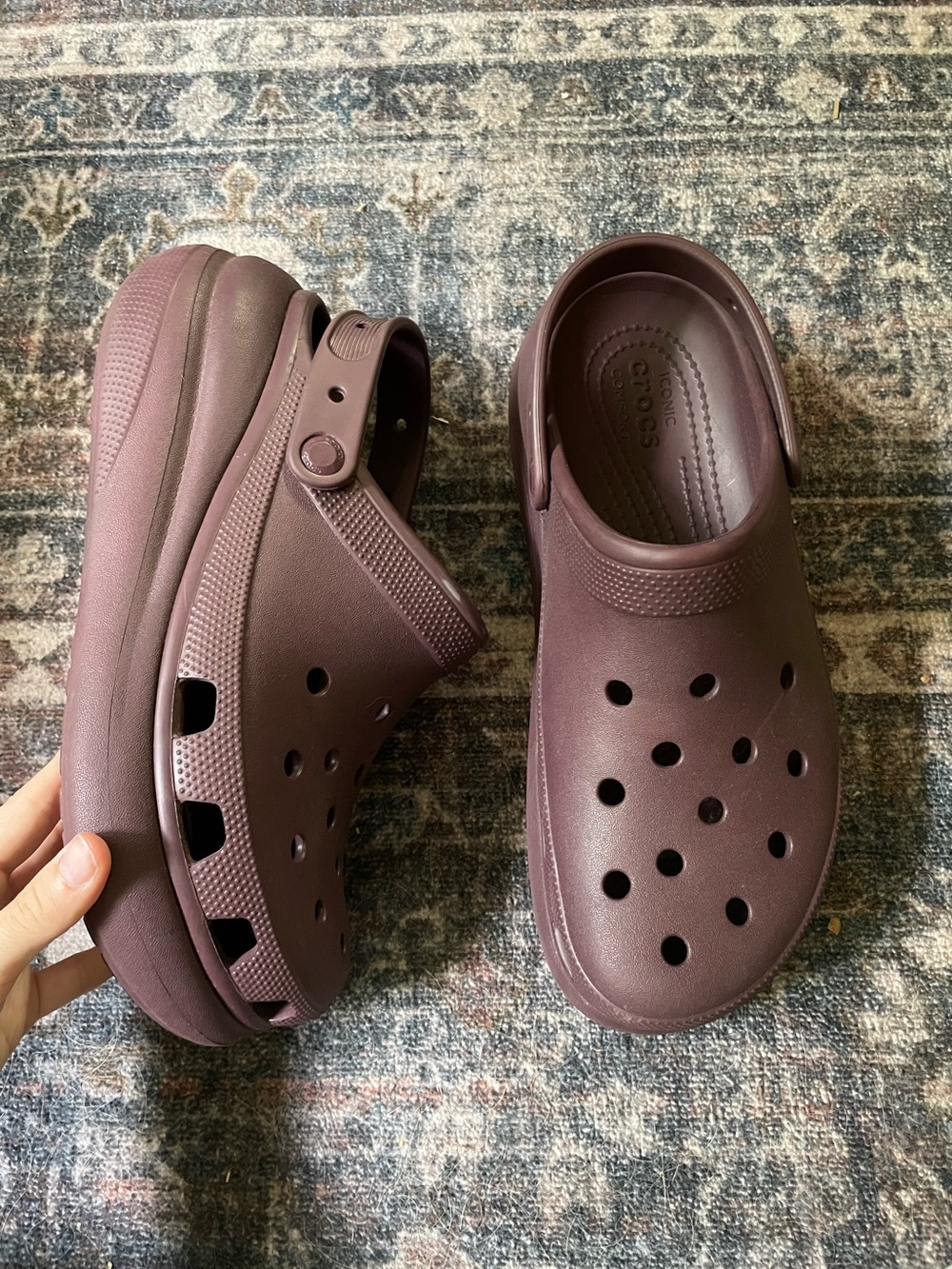 🍓Crocs platform classic crush collection shoes🍓